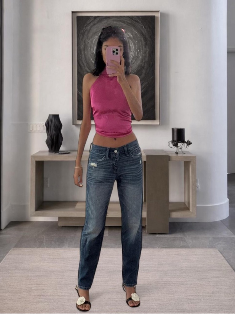 Abercrombie & Fitch low rise jean